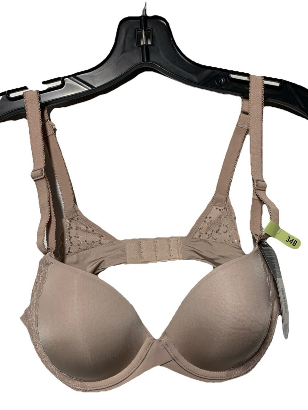 Maidenform DM7543 Underwire One Fab Fit Modern Demi T-Shirt Bra Lightly Line 34B